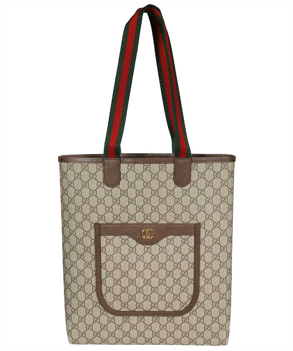 Beige Ophidia GG-canvas shoulder bag, Gucci