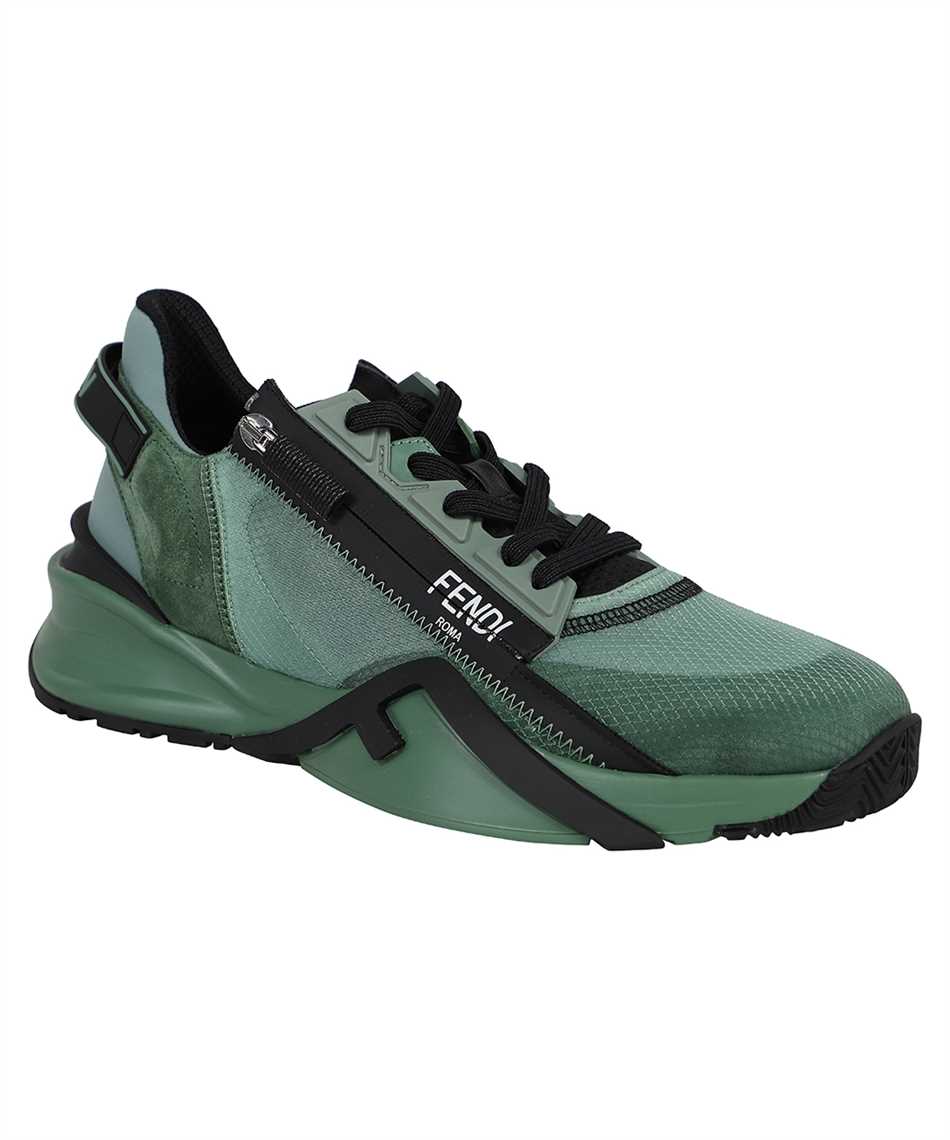 Fendi 7E1392 AF5R FLOW Sneakers Green