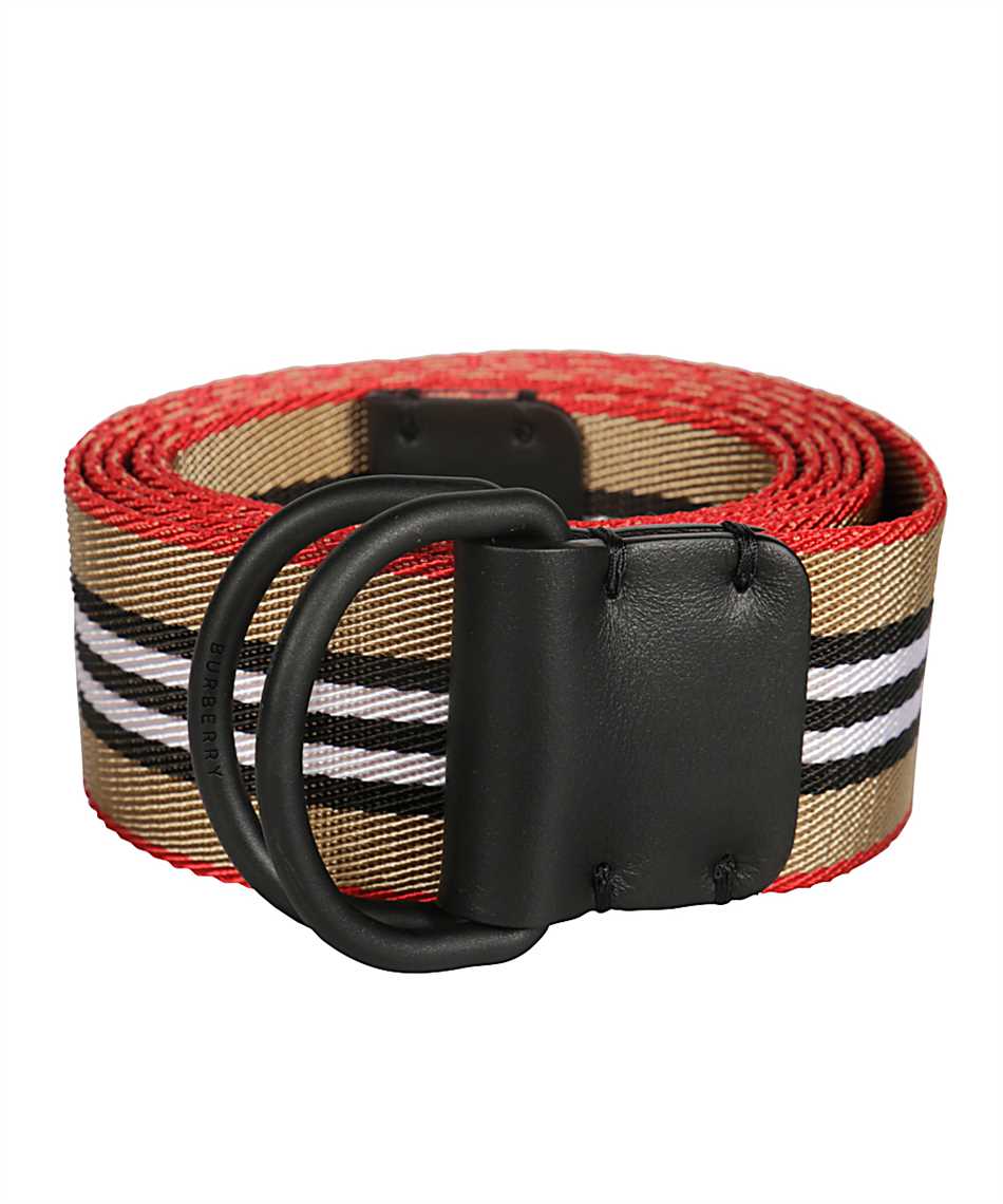 8010425 ICON STRIPE DOUBLE D-RING Belt 