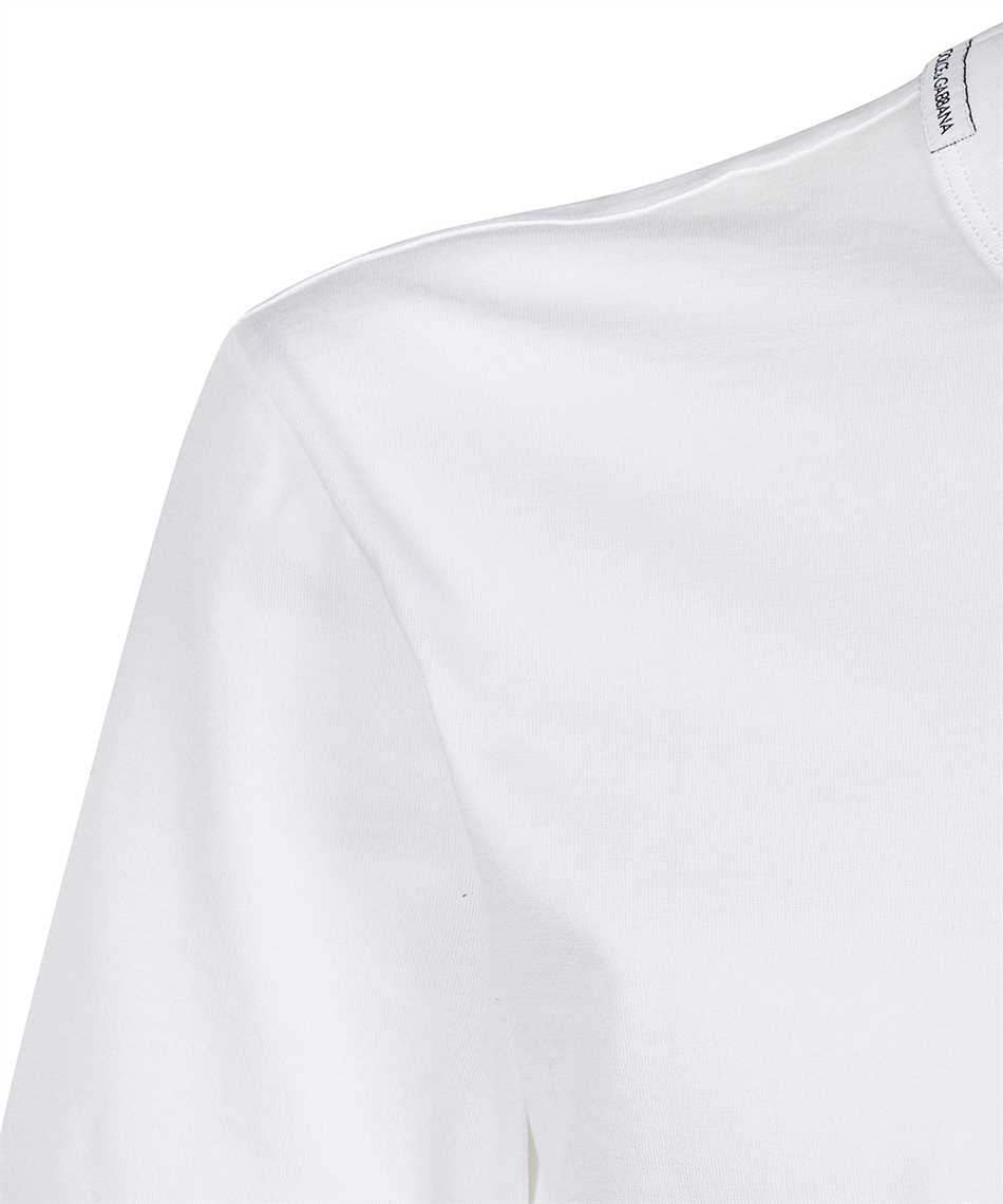 Dolce Gabbana G8jx7t Fu7eq Micro Logo T Shirt White