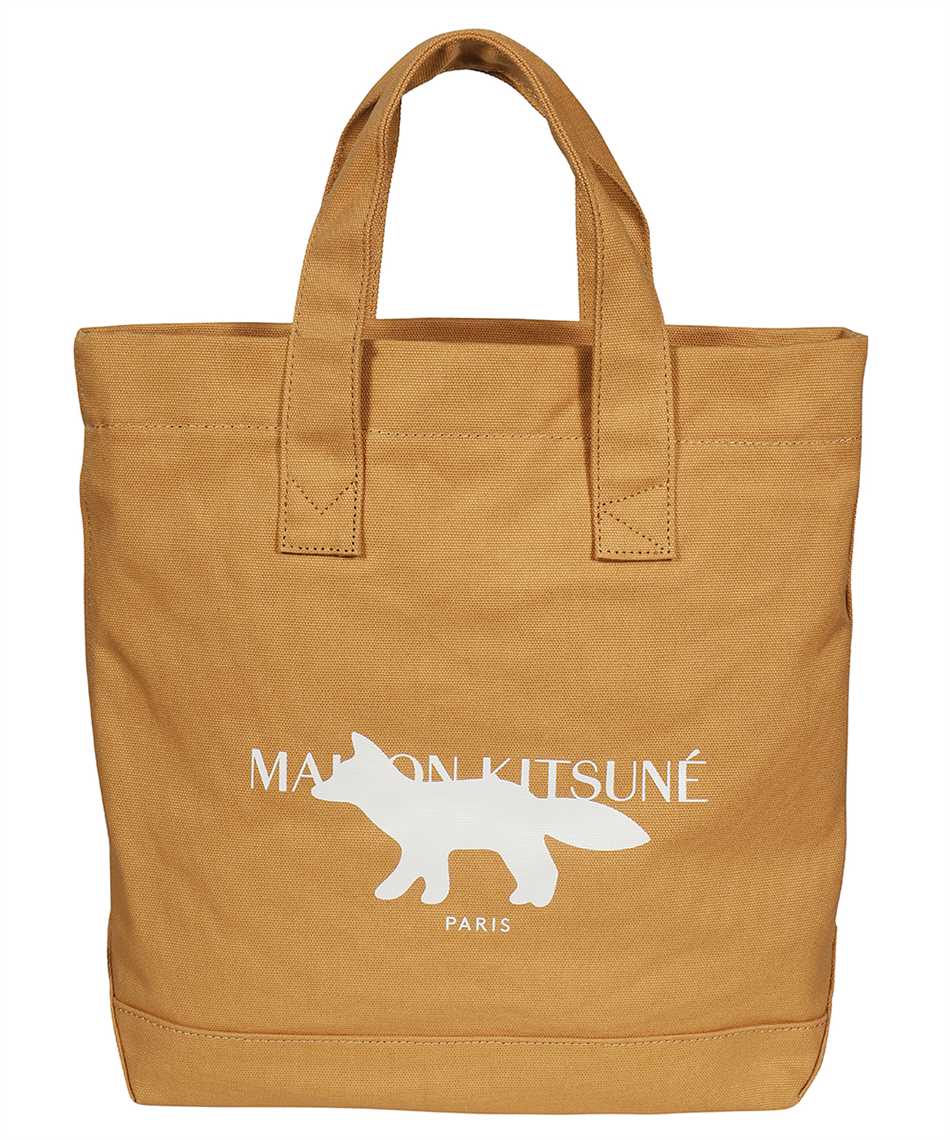 Maison Kitsune IU05155WW0052 PROFIL FOX STAMP N/S TOTE Bag 1