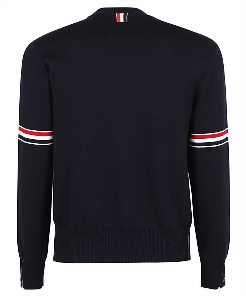 Thom Browne MKA326A Y3001 MILANO STITCH Knit Blue