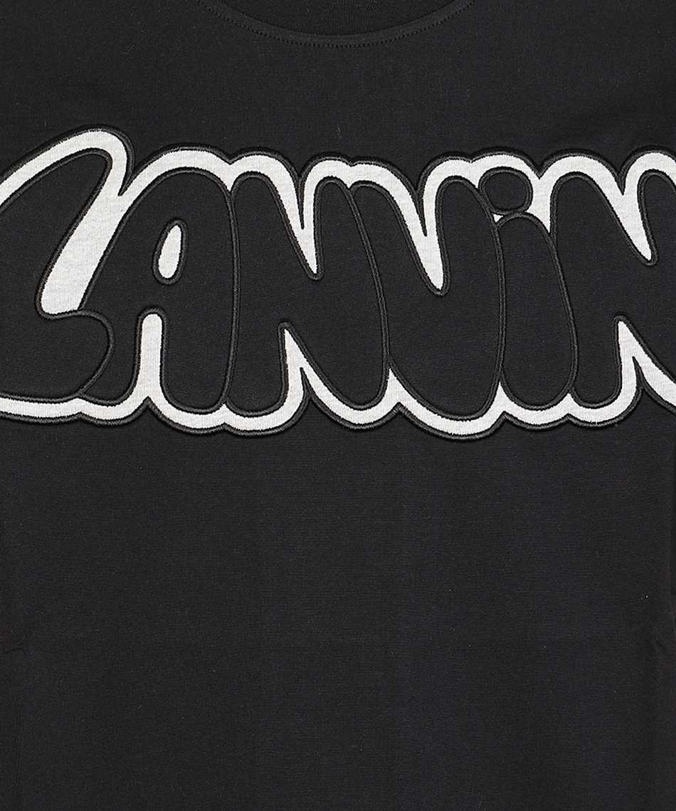Lanvin RM TS0012 J313 P26 EMBROIDERED LOGO T-shirt 3