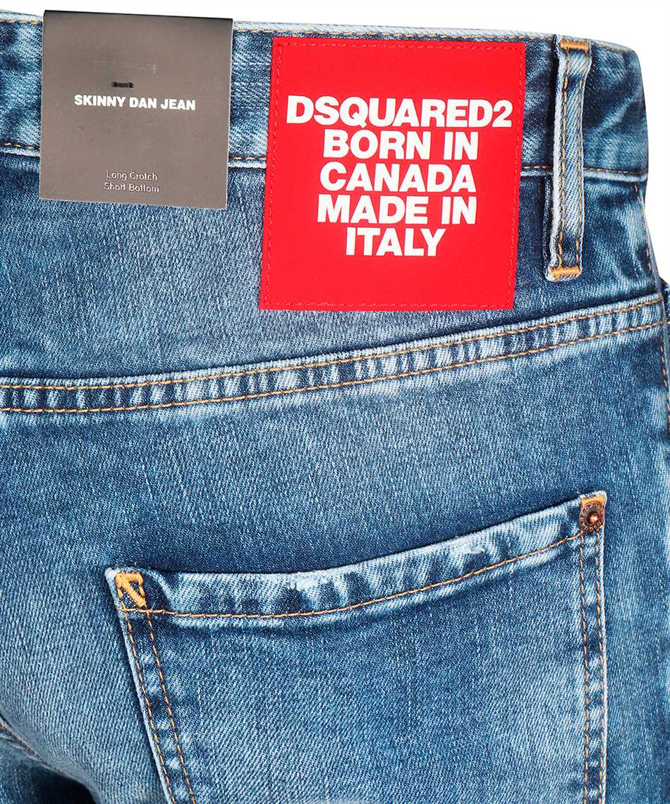 dsquared jeans etichetta