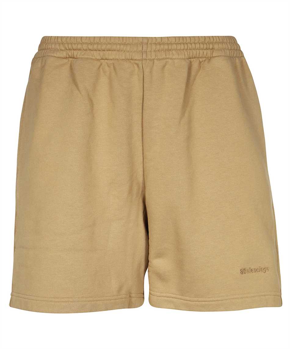 Balenciaga logo print bermuda shorts | Browns