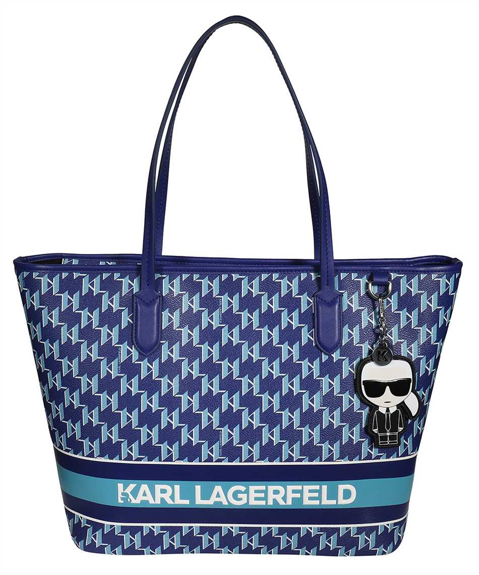 Karl Lagerfeld's Goyard luggage. SWOON