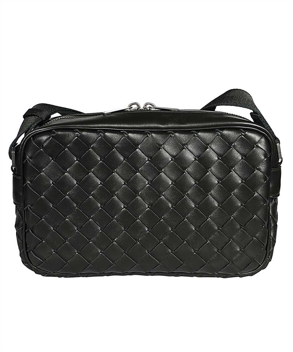 Bottega Veneta Men's Classic Intrecciato Leather Camera Bag