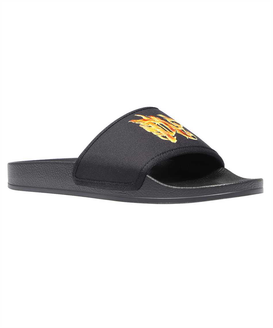 Palm Angels PMIC010R24MAT002 PA MONOGRAM POOL Pantolette 2