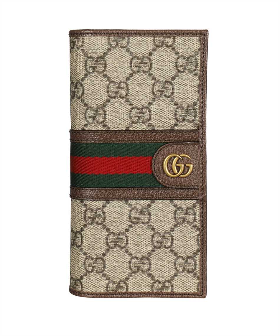 Gucci Ophidia Long Wallet - Brown