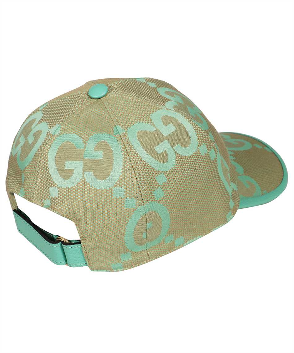 Gucci  4HAVS JUMBO GG BASEBALL Cap Green