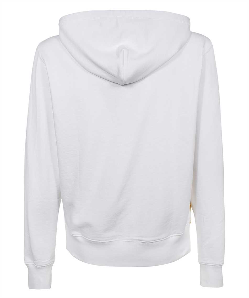 Versace Jeans Couture B7gwa7f0 S0156 Baroque Print Hoodie White