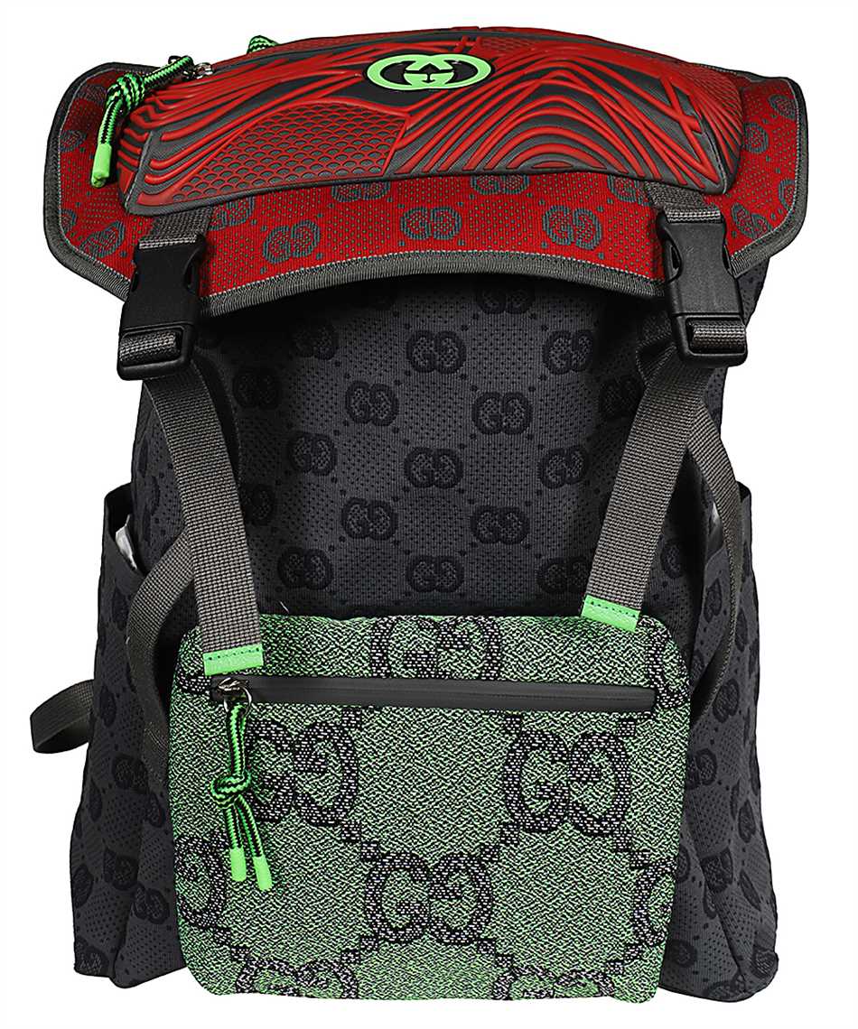 Gucci 752085 FAB7V GG NYLON Backpack Multicolor