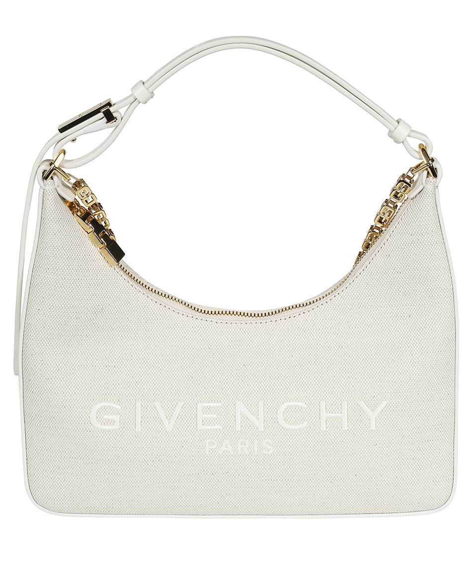 Givenchy BB50LGB1UA SMALL MOON CUT OUT IN CANVAS WITH CHAIN Borsa 1