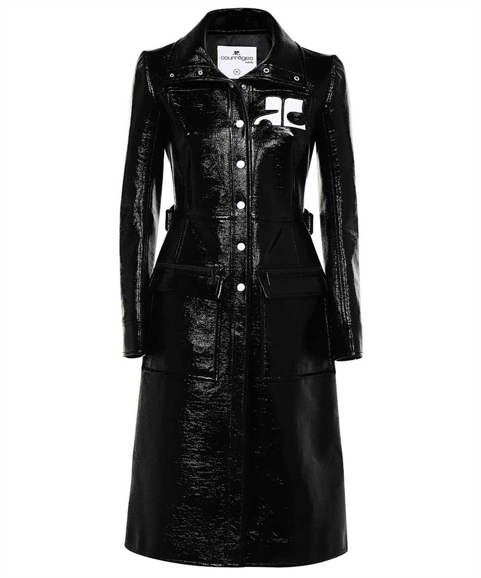 Courreges PERCMA078VY0003 VINYL TRENCH Cappotto 1