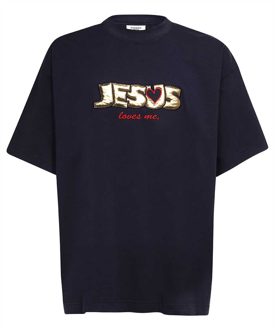 Vetements UE63TR400N JESUS LOVES YOU T-Shirt 1
