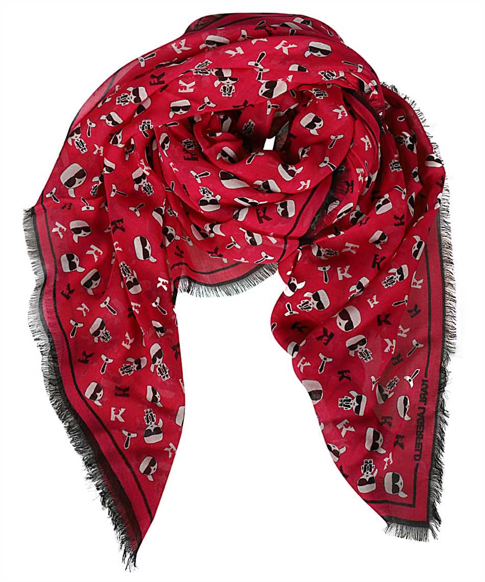 karl lagerfeld scarves