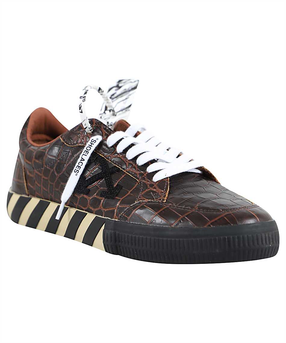 off white vulc leather