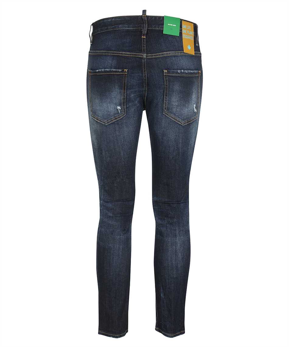 Dsquared2 S78LB0058 S30819 BROWN TAB PARTIALLY ORGANIC COTTON SKATER Jeans 2