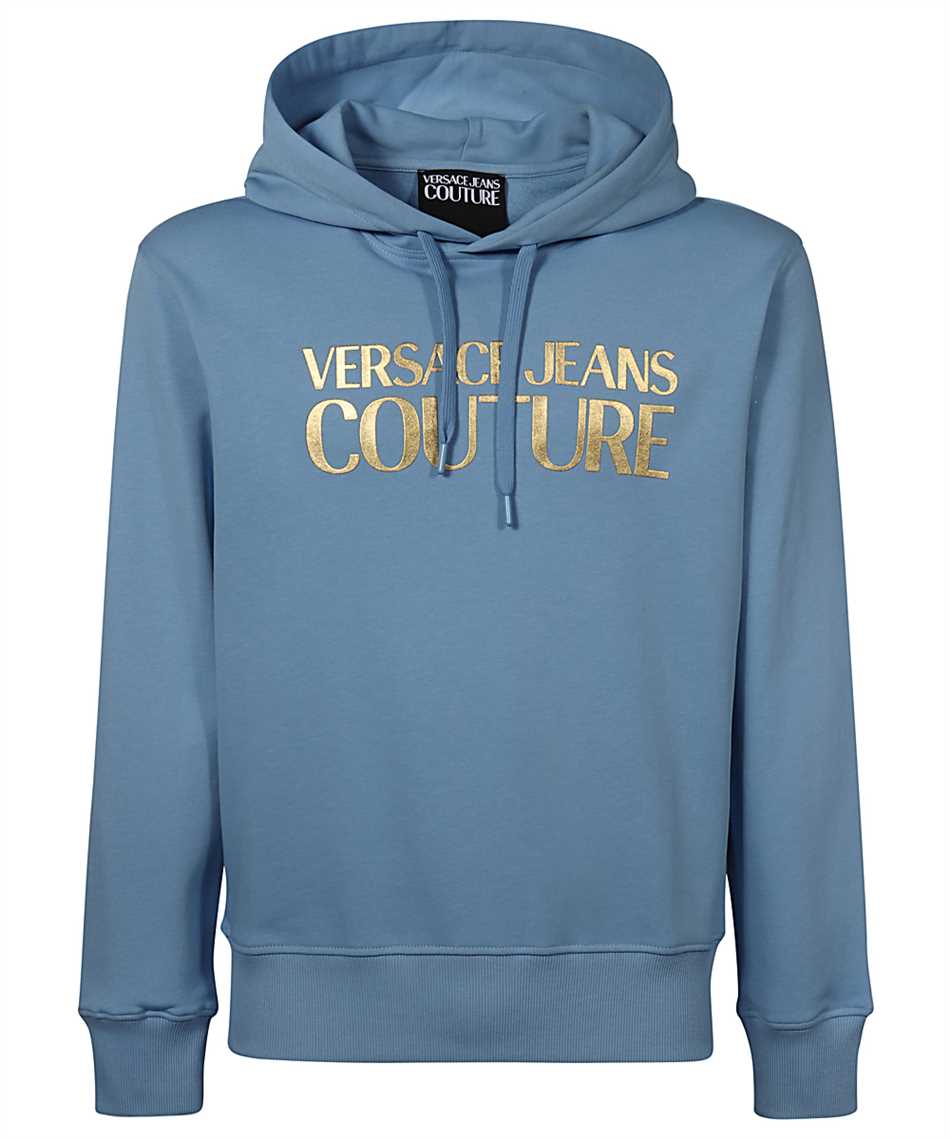 versace hoodie blue