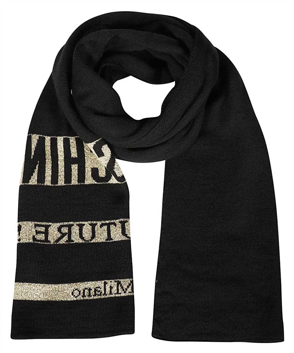 moschino logo scarf