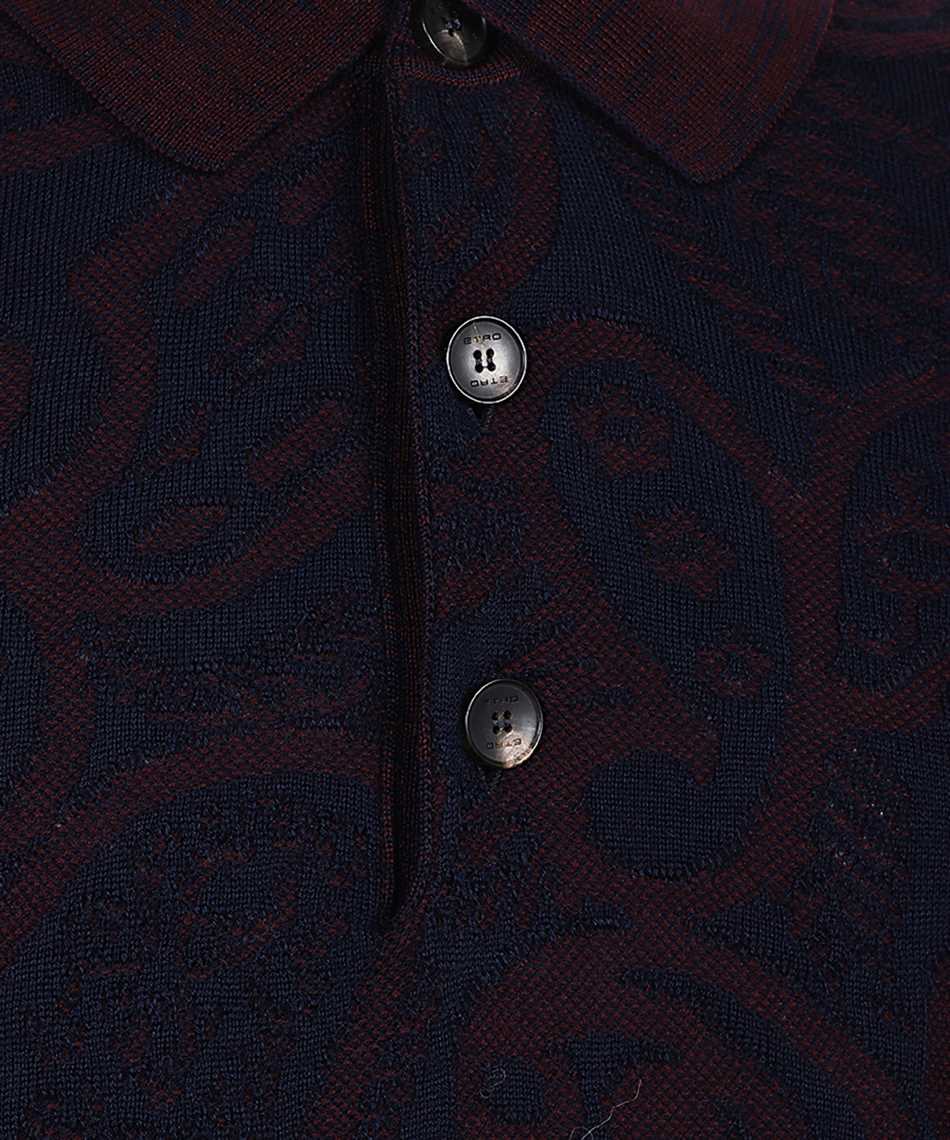 Etro MRKF0028 AQ298 KNITTED LONG SLEEVES Polo 3