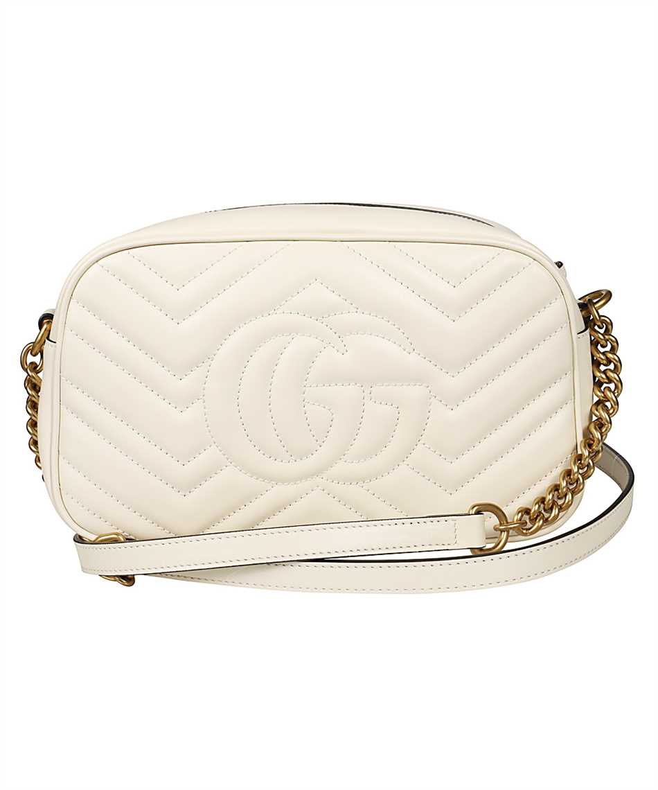 Gucci 447632 DTD1T GG MARMONT SMALL Bag White