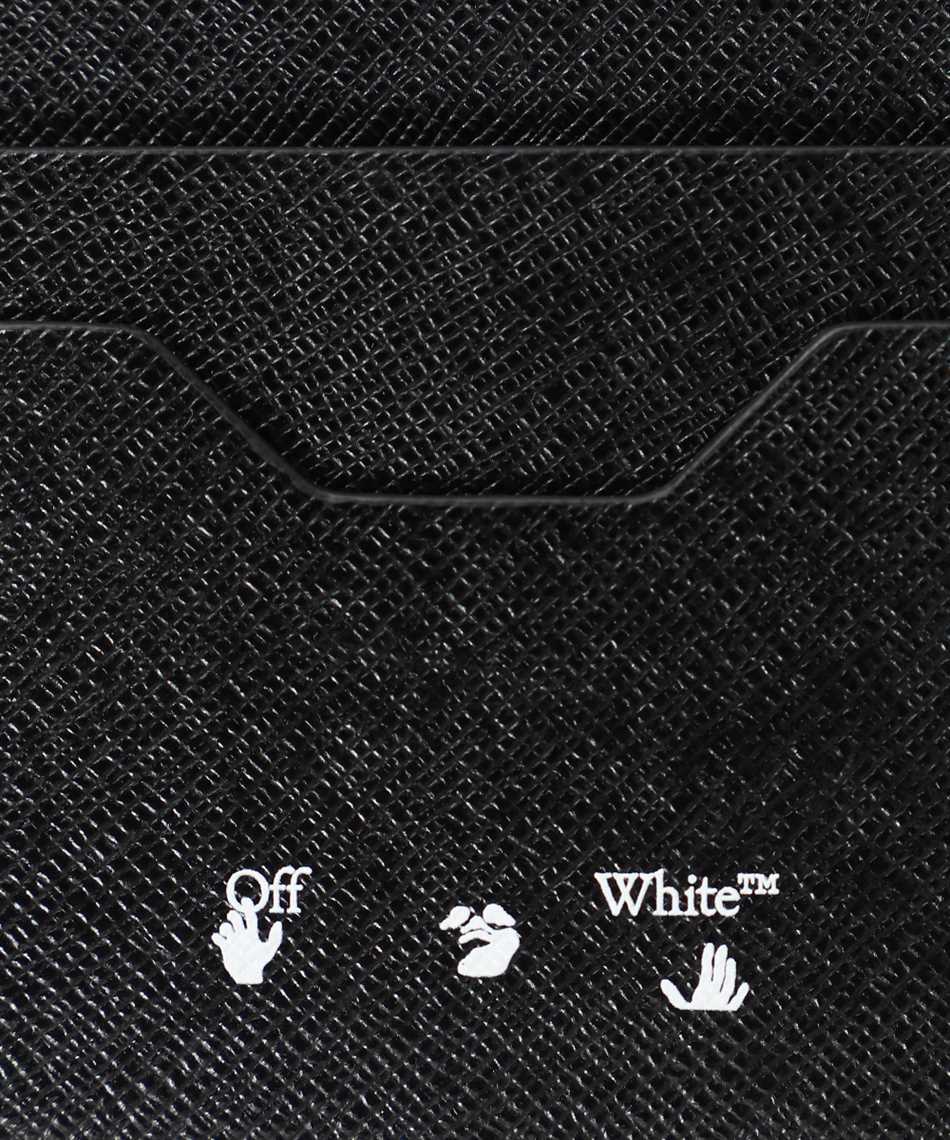 Off-White™ Black and white Diag credit card holder