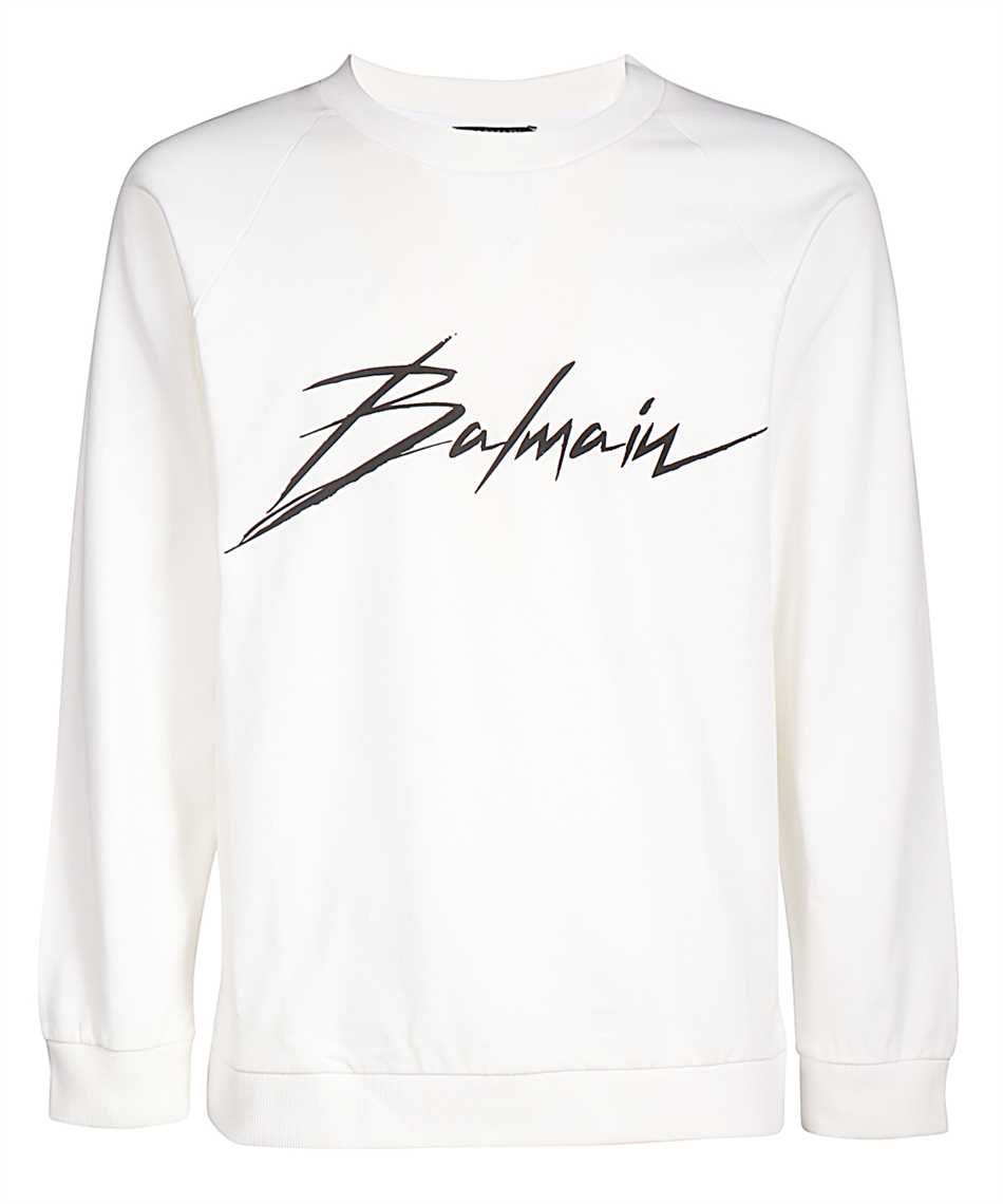 balmain white sweatshirt
