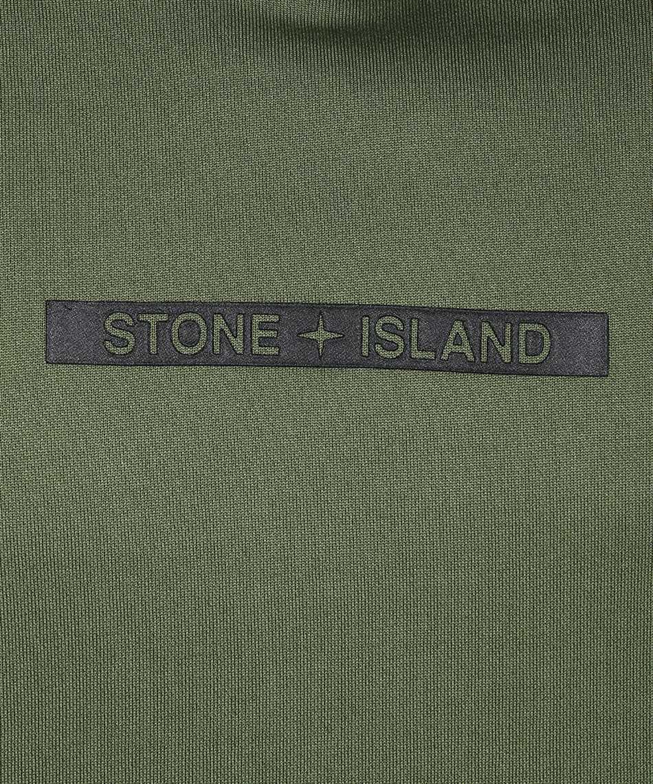 Stone Island 60335 ORGANIC COTTON POLYESTER SEAQUAL® YARN FLEECE_'MICROGRAPHIC' PRINT Kapuzen-Sweatshirt 3