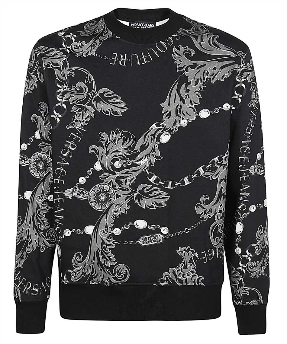 Versace Jeans Couture 75GAI3R0 FS102 CHAIN COUTURE Sweatshirt Black
