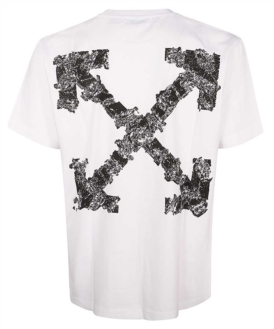 Off-White OMAA027S26JER007 HERALDIC TRESHOLD ARROWS S/S SLIM T-shirt 2