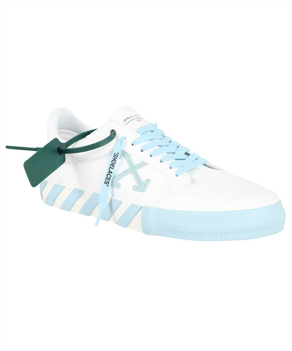 Off White Vulc Sneaker 'White Light Blue' - Off White - OMIA085S22FAB001  0140 - white/light blue