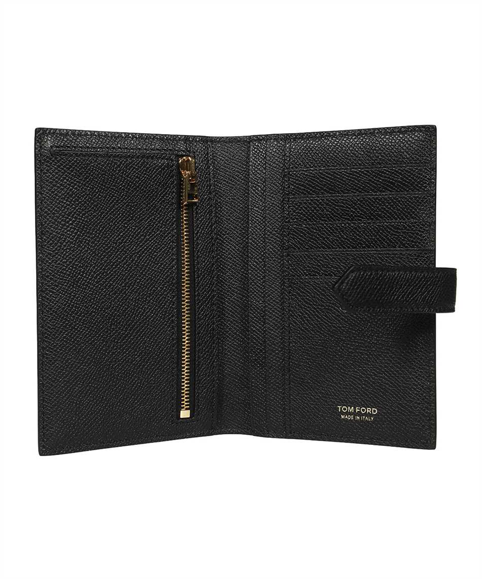 Tom Ford Y0355T LCL081 SMALL GRAIN CALF T STRAP Wallet 3
