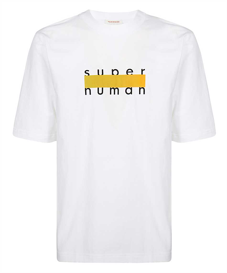Tom Wood 20026 SUPER HUMAN T-shirt White