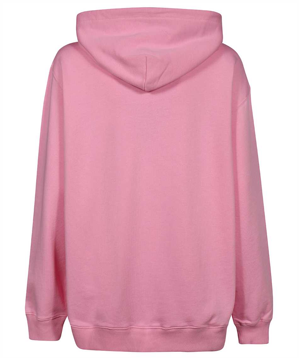 MSGM 3341MDM173 227799 CAT LOGO BAG Hoodie Pink