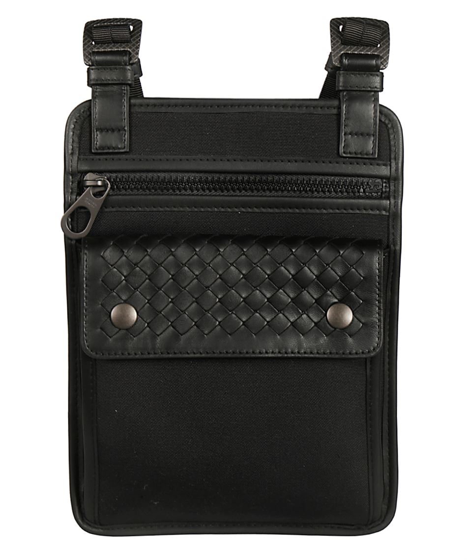 Bottega Veneta 549038 Vaye7 Men S Elegant Crossbody Bag Black