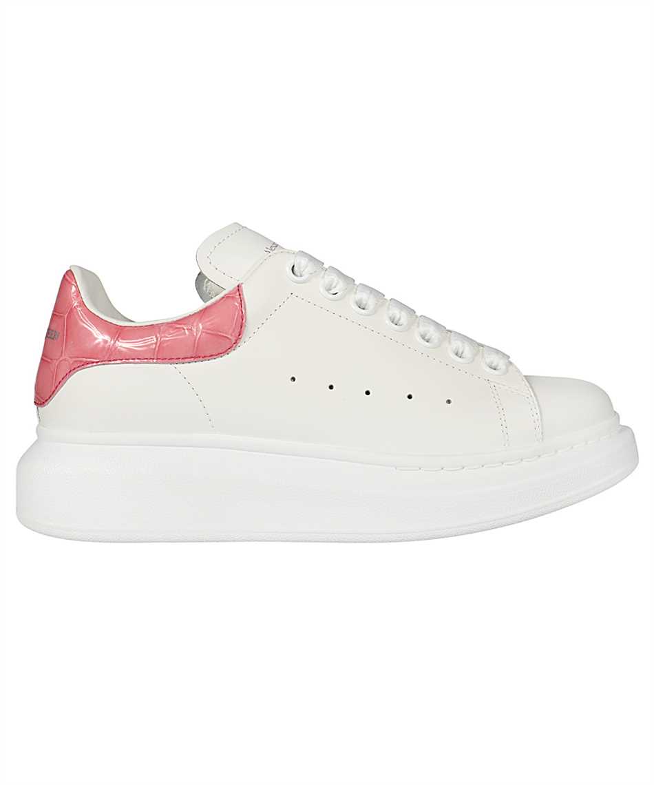 alexander mcqueen shoes white and pink