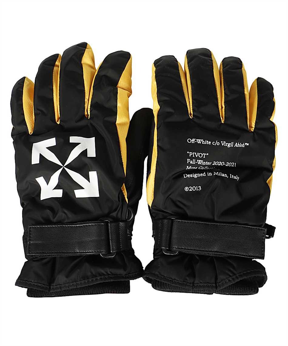 off white gloves
