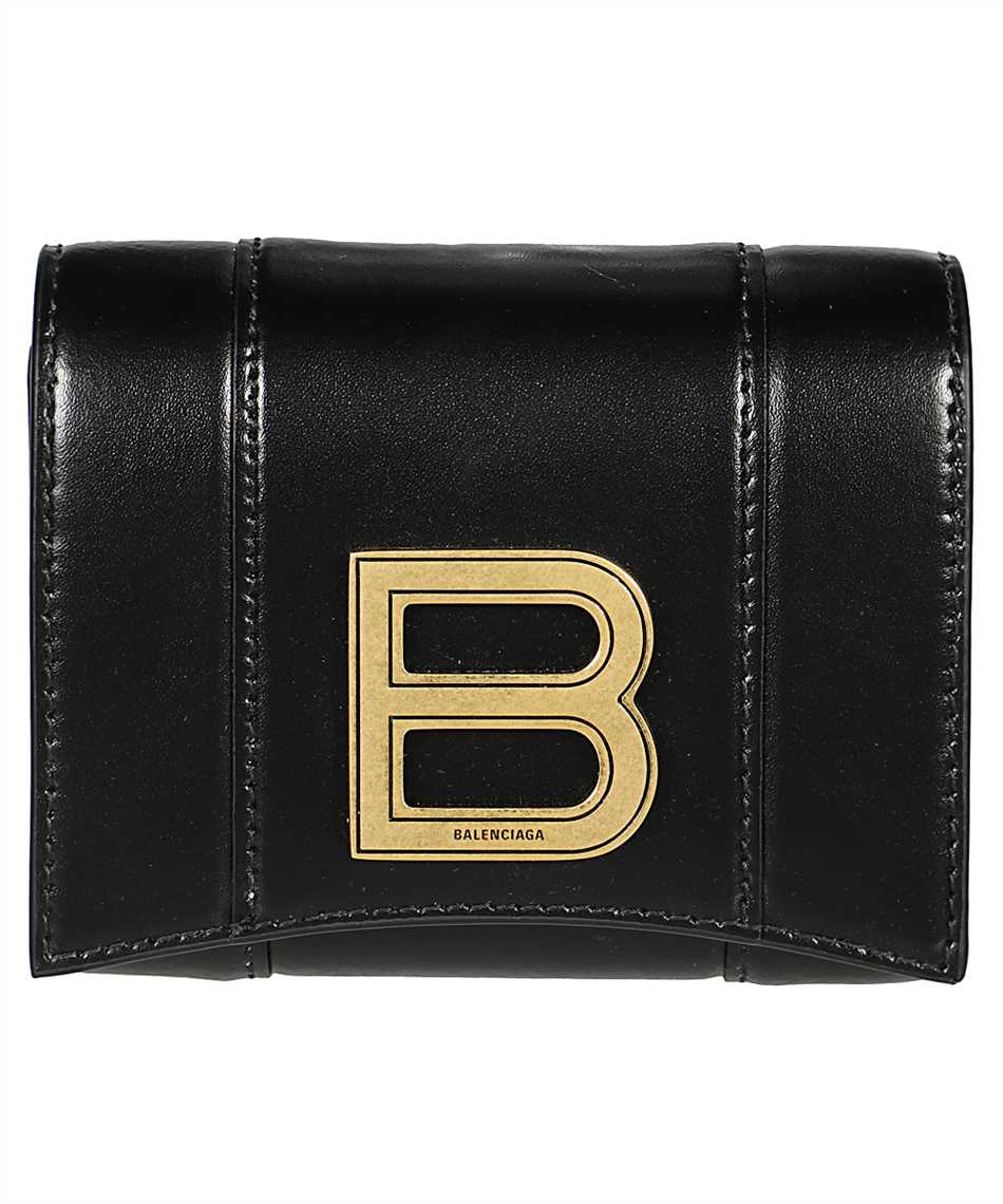 balenciaga compact wallet