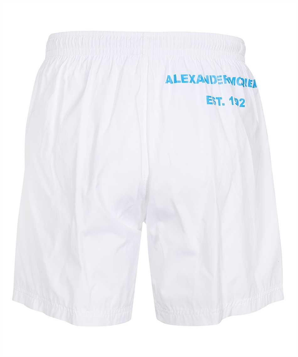 Alexander McQueen 660060 4419Q GRAFFITI Costume da bagno Bianco