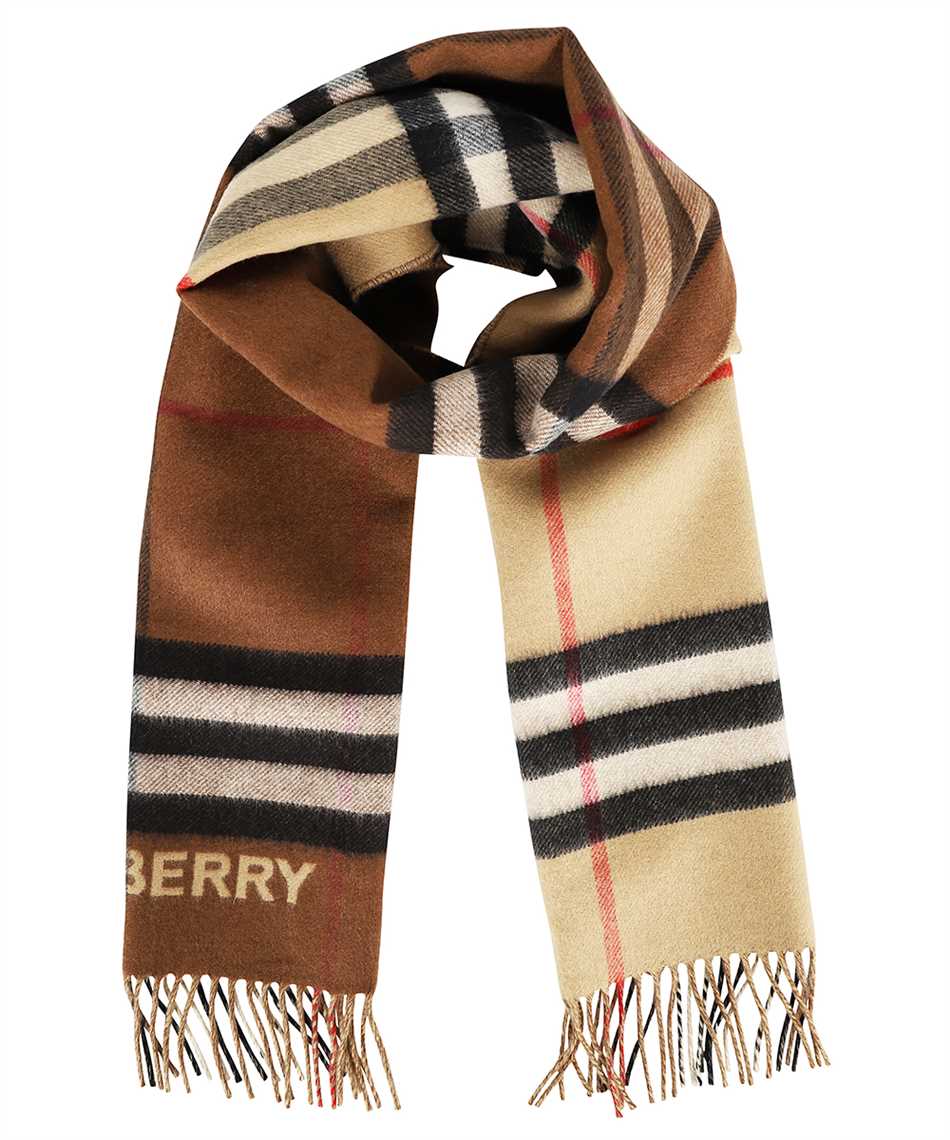 Burberry Check Cashmere Scarf