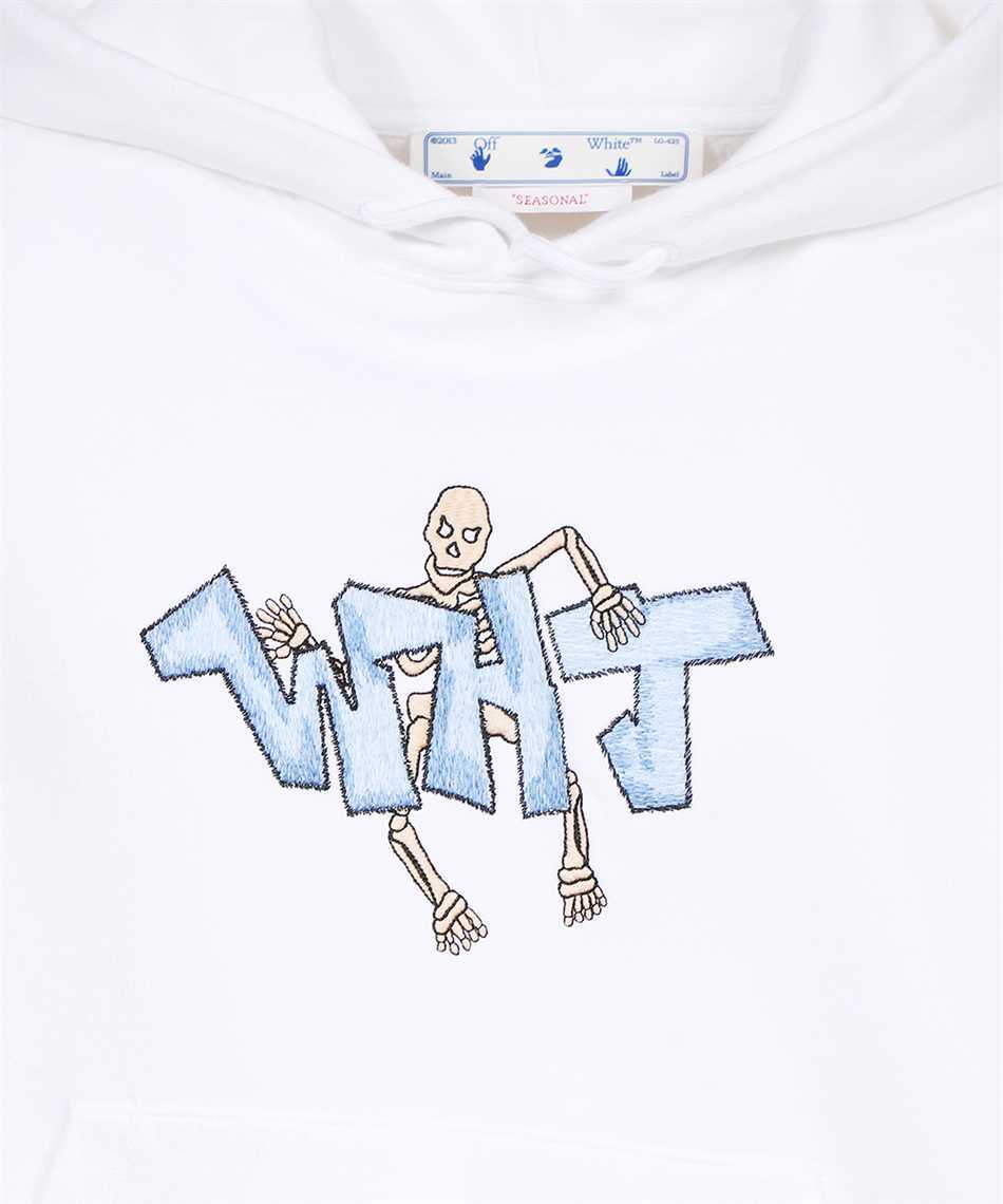 Off-White OMBB085F22FLE015 GRAFFITI SKATE Kapuzen-Sweatshirt 3