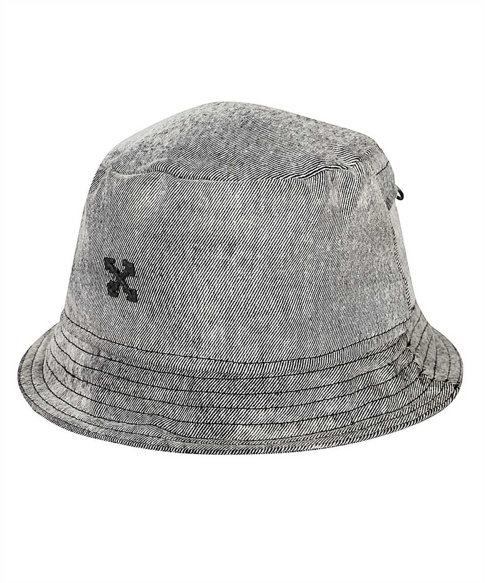 white denim bucket hat