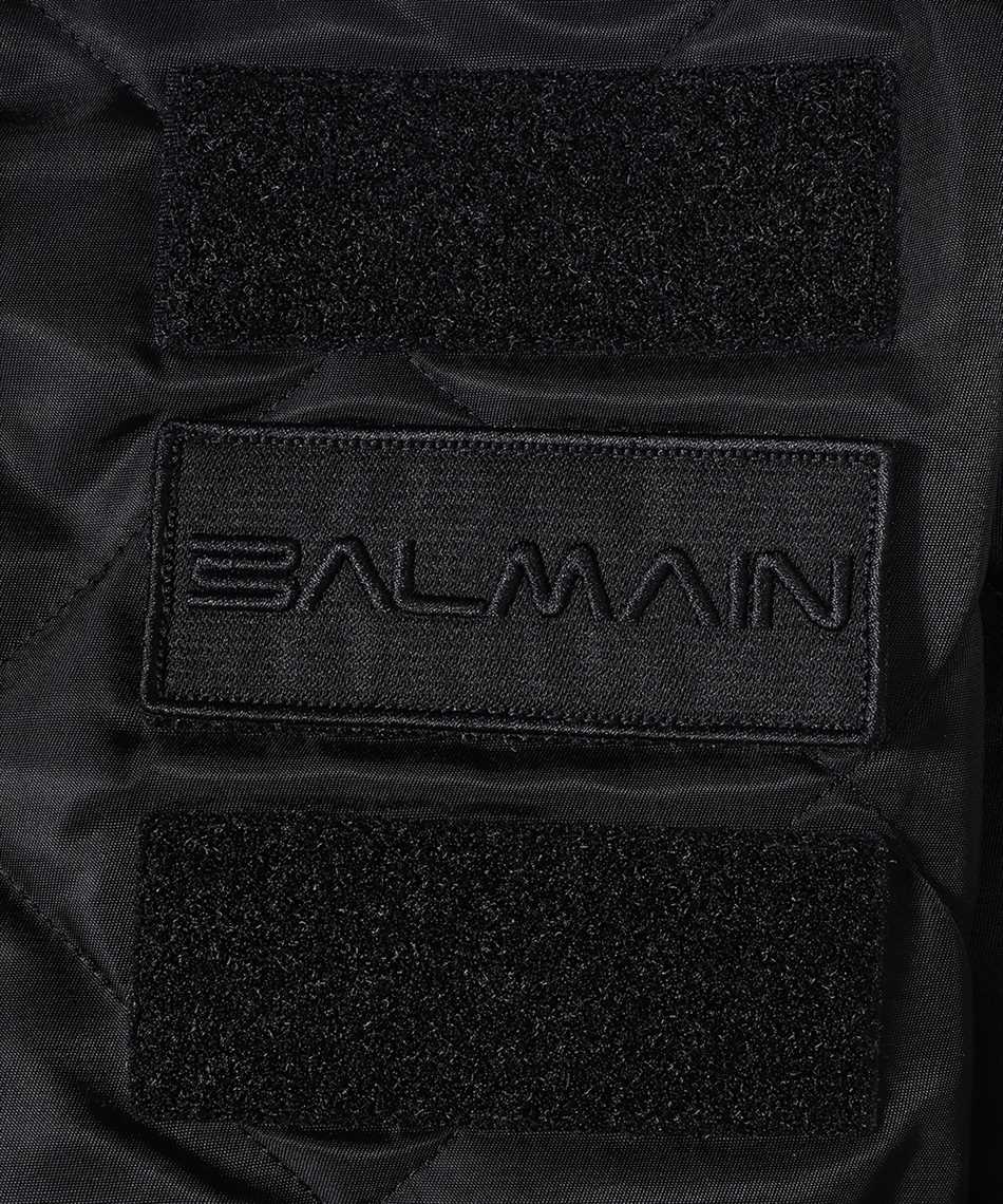 Balmain YH1TF220XB33 REVERSIBLE MAXI MONOGRAM NYLON Jacket 3