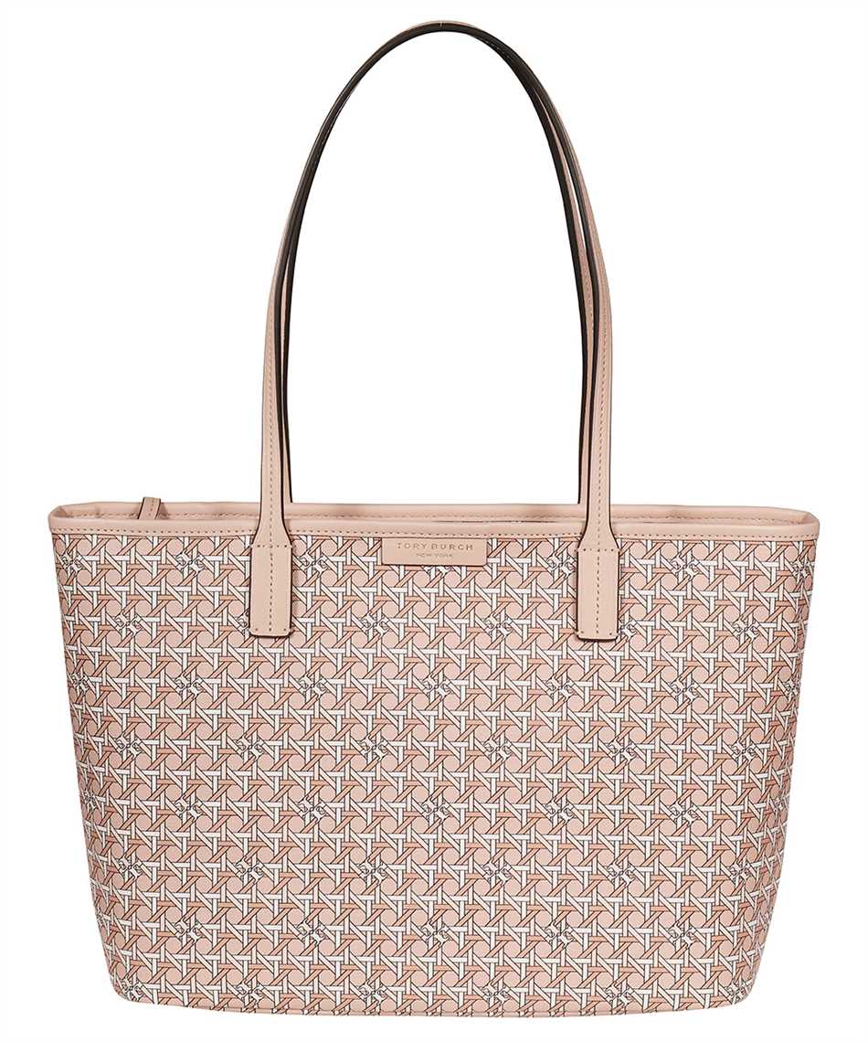 Tory Burch Canvas Tote Bag In Pink