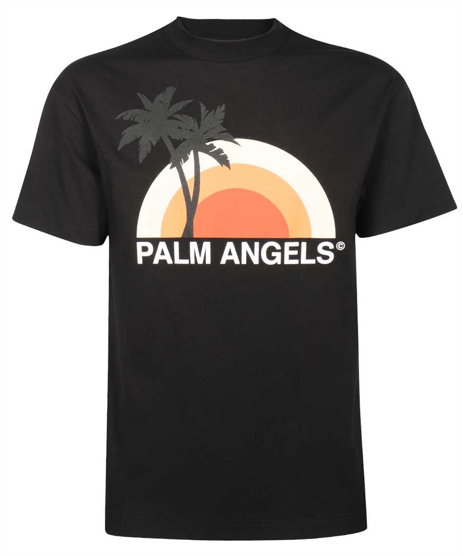 palm angels t shirt sunset