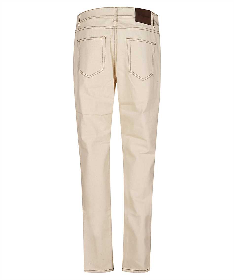 Brett Johnson SS26P15DFLEECR COTTON LINEN 5 POCKET DENIM Jeans 2