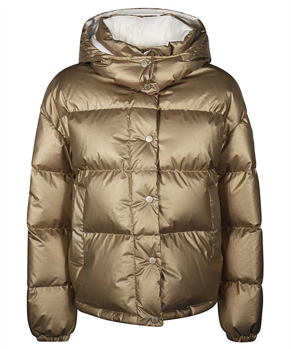 beige moncler jacket