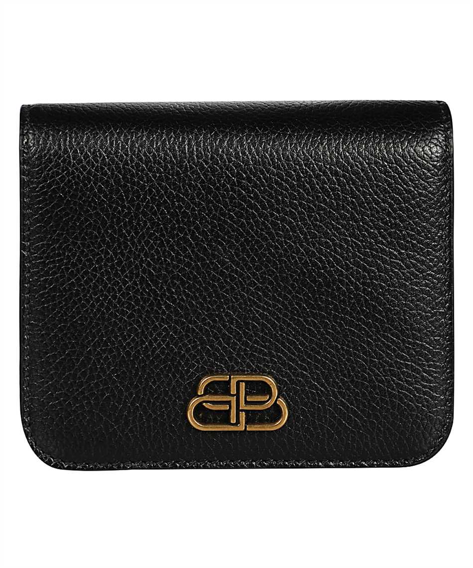 balenciaga compact wallet