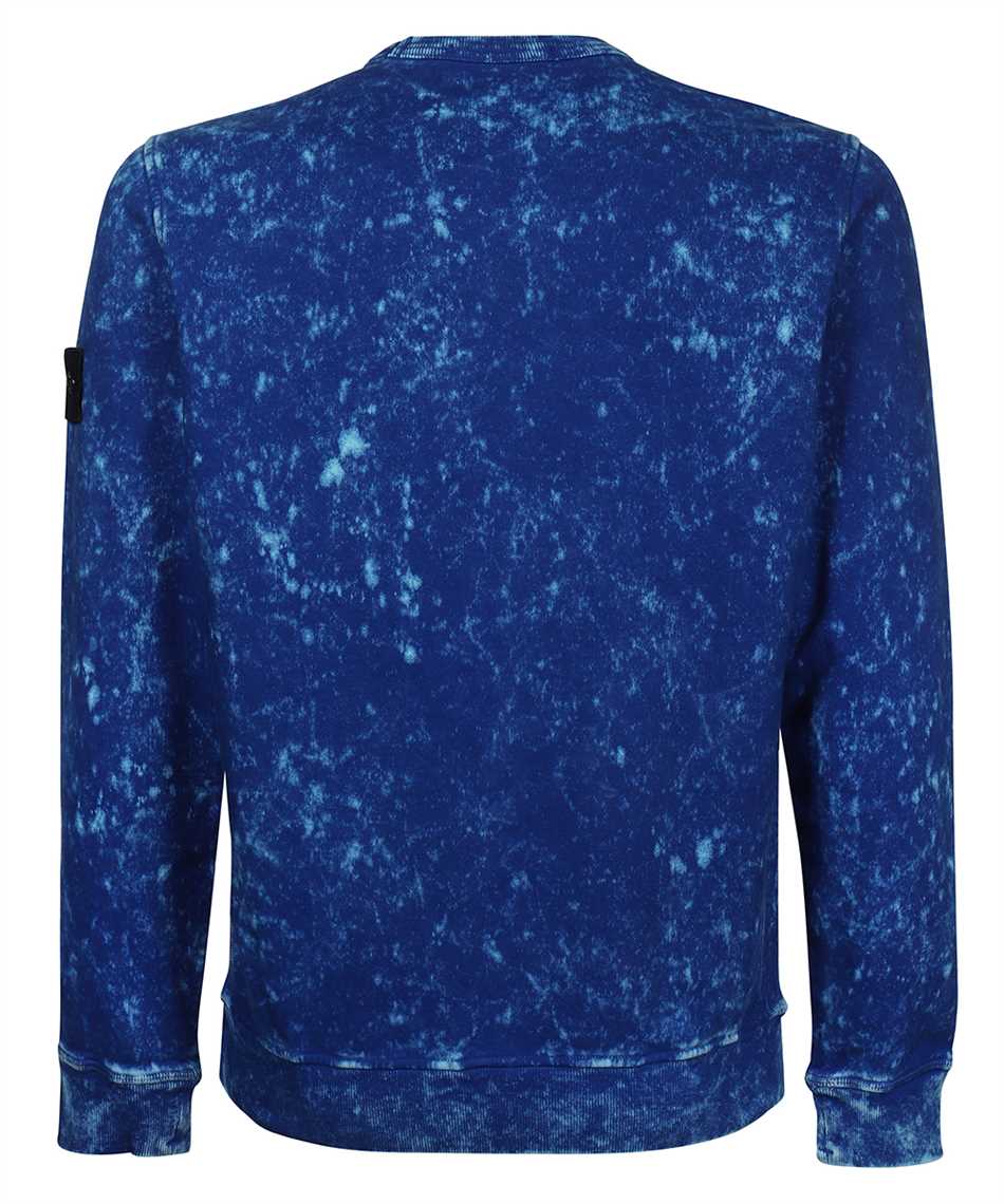 Stone Island 61538 COTTON FLEECE + OFF-DYE OVD TREATMENT Sweatshirt 2